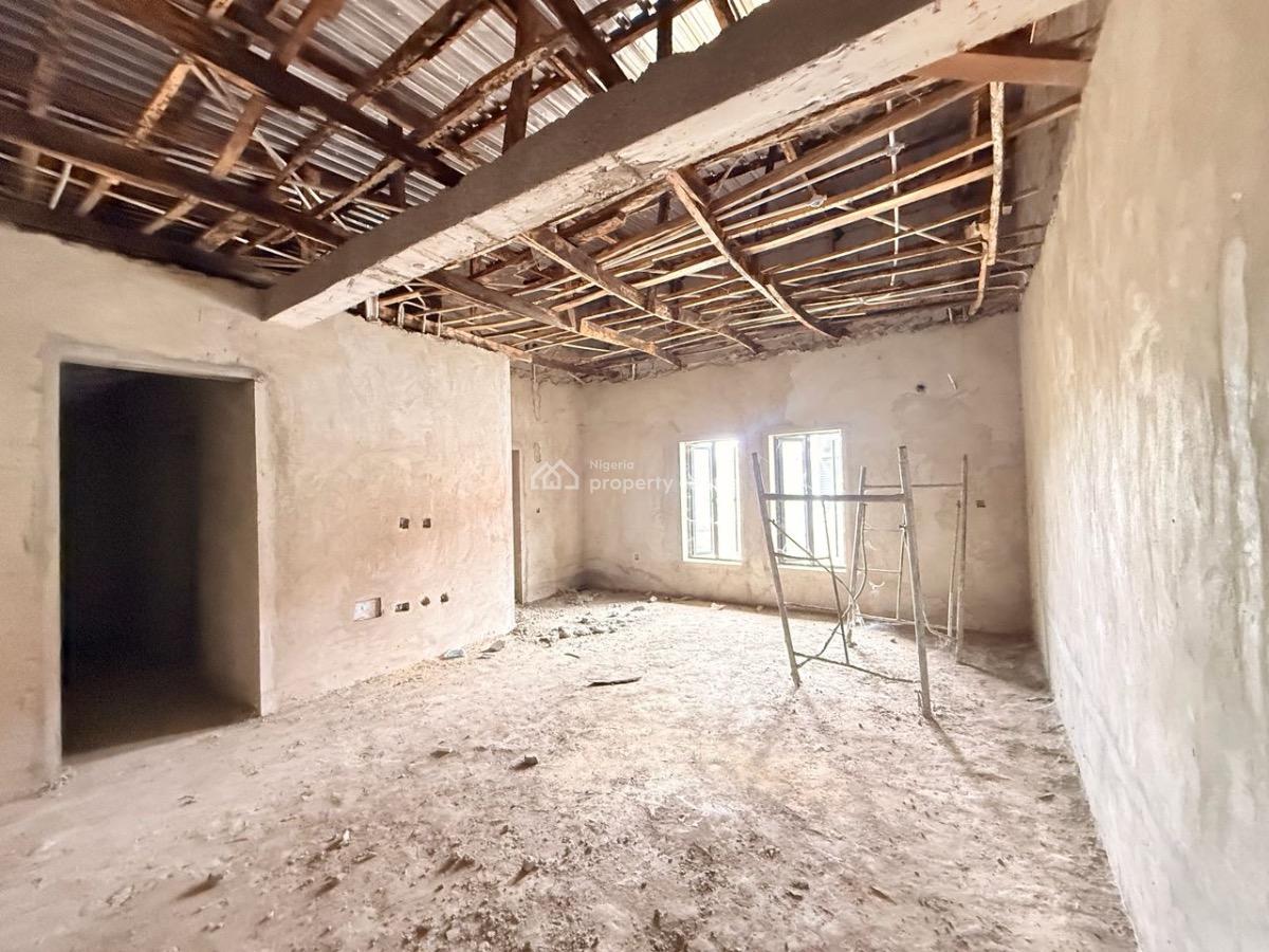 Massive 4bedroom Terrace with Bq, Life Camp, Abuja, Terraced Duplex for Sale