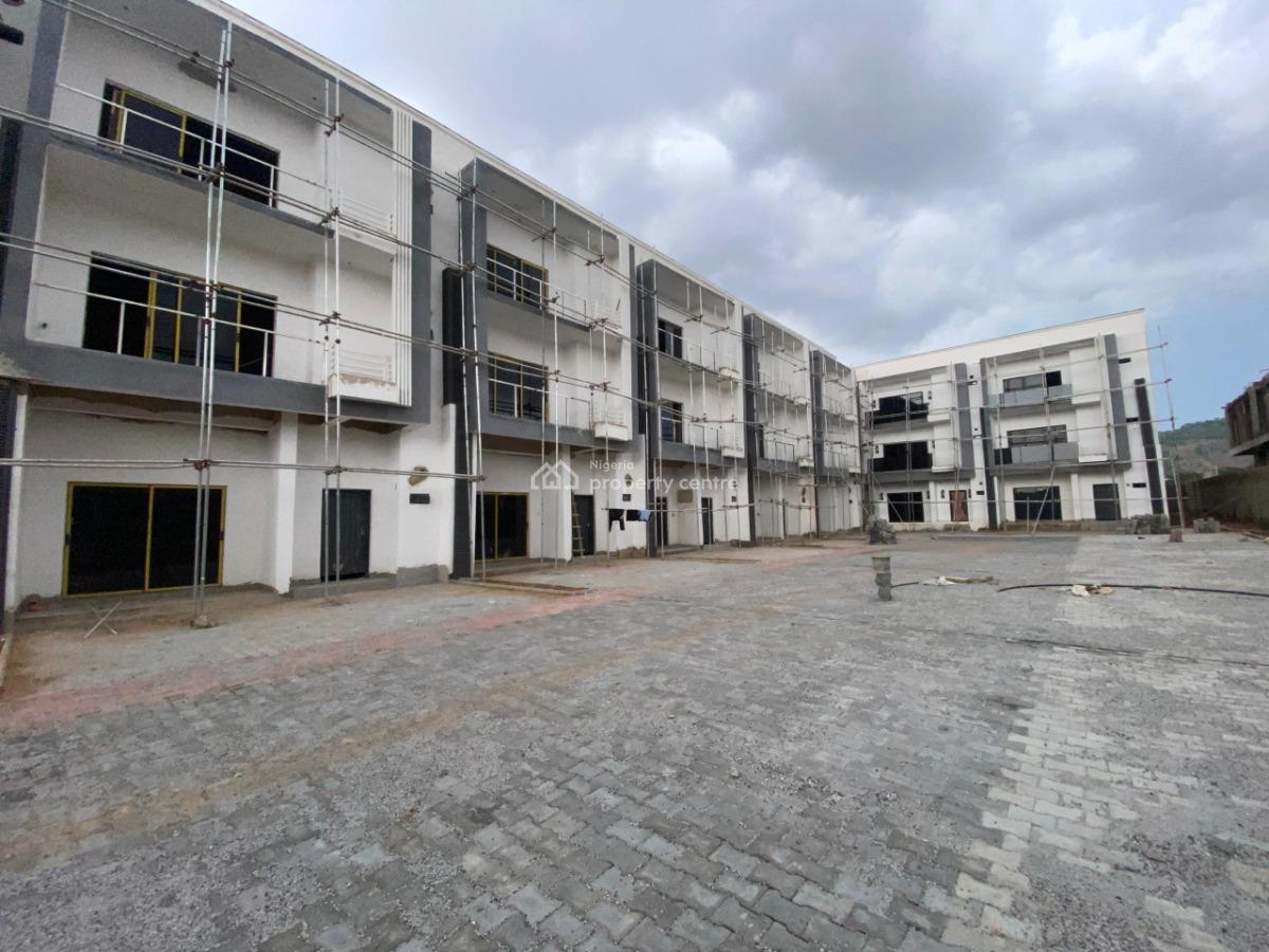 Newly-built 4 Bedroom Terrace Duplex with Bq, Jahi, Abuja, Terraced Duplex for Sale