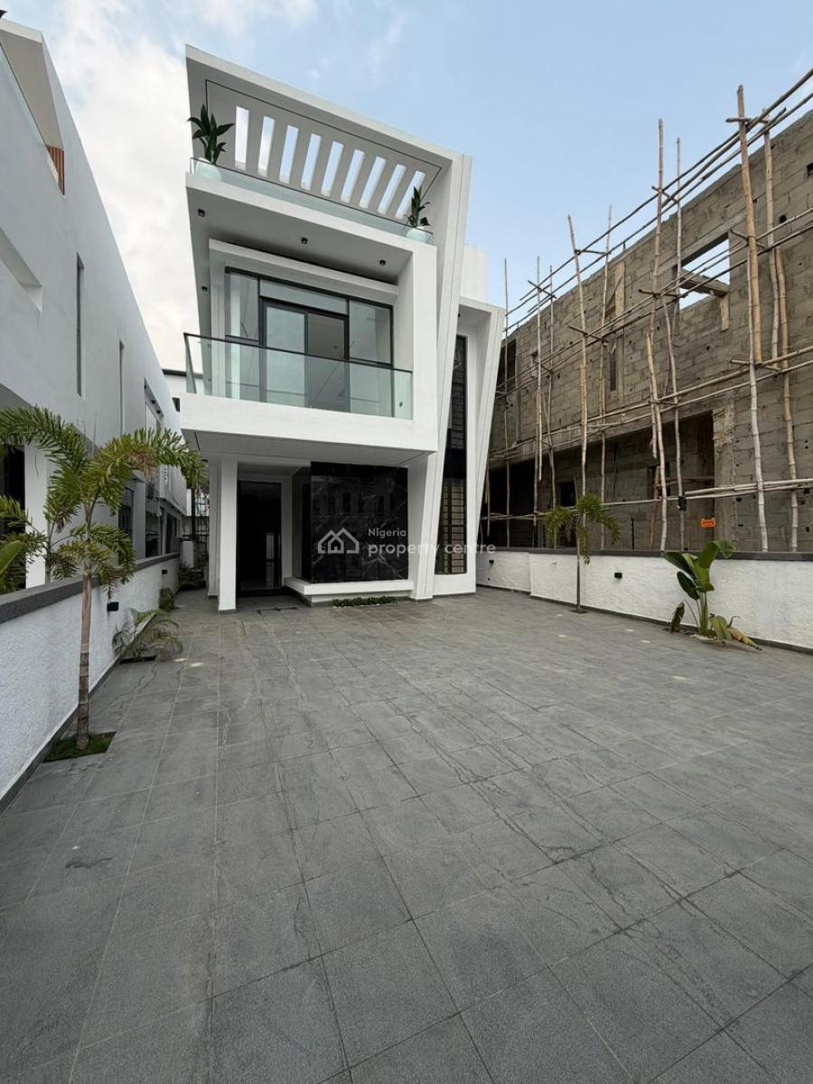 Luxury 5 Bedroom Fully Detached Duplex with Swimming Pool, Gym, & Bq, Chevron Toll Gate, Lekki, Lagos, Detached Duplex for Sale