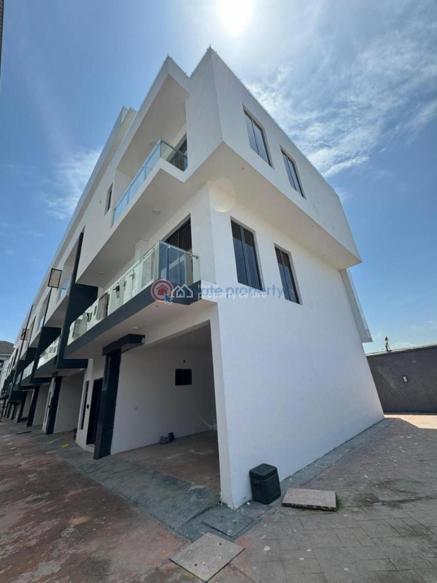 4-bed Luxury Fancy House with Bq, Vi, Oniru, Victoria Island (vi), Lagos, Terraced Duplex for Rent