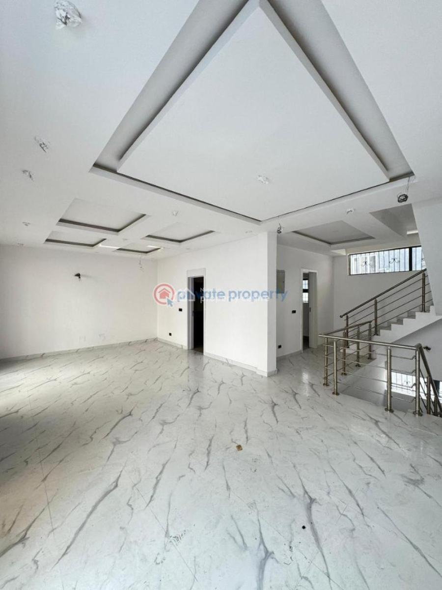 4-bed Luxury Fancy House with Bq, Vi, Oniru, Victoria Island (vi), Lagos, Terraced Duplex for Rent
