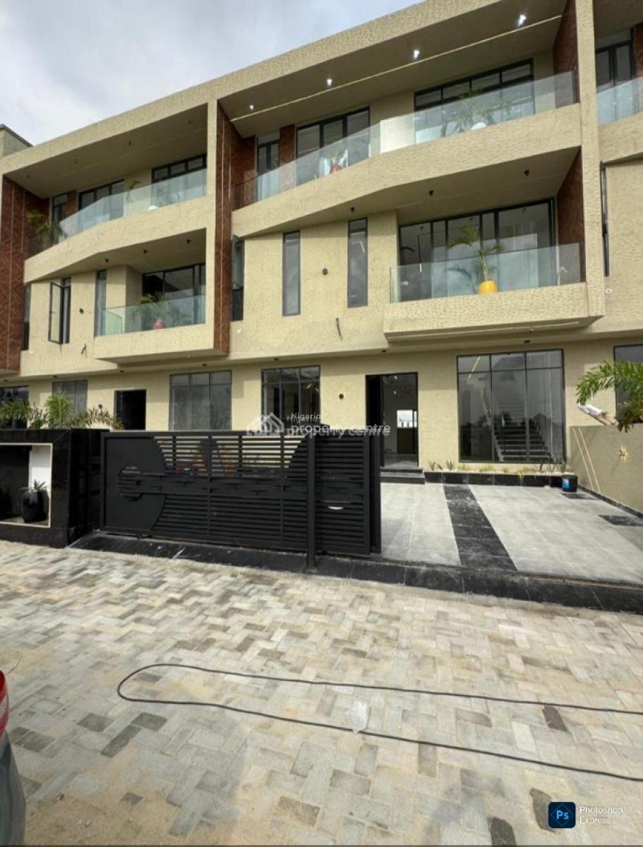 5-bed Luxury Modern Smart House (self Compound), Lekki Phase I, Lekki Phase 1, Lekki, Lagos, Terraced Duplex for Rent
