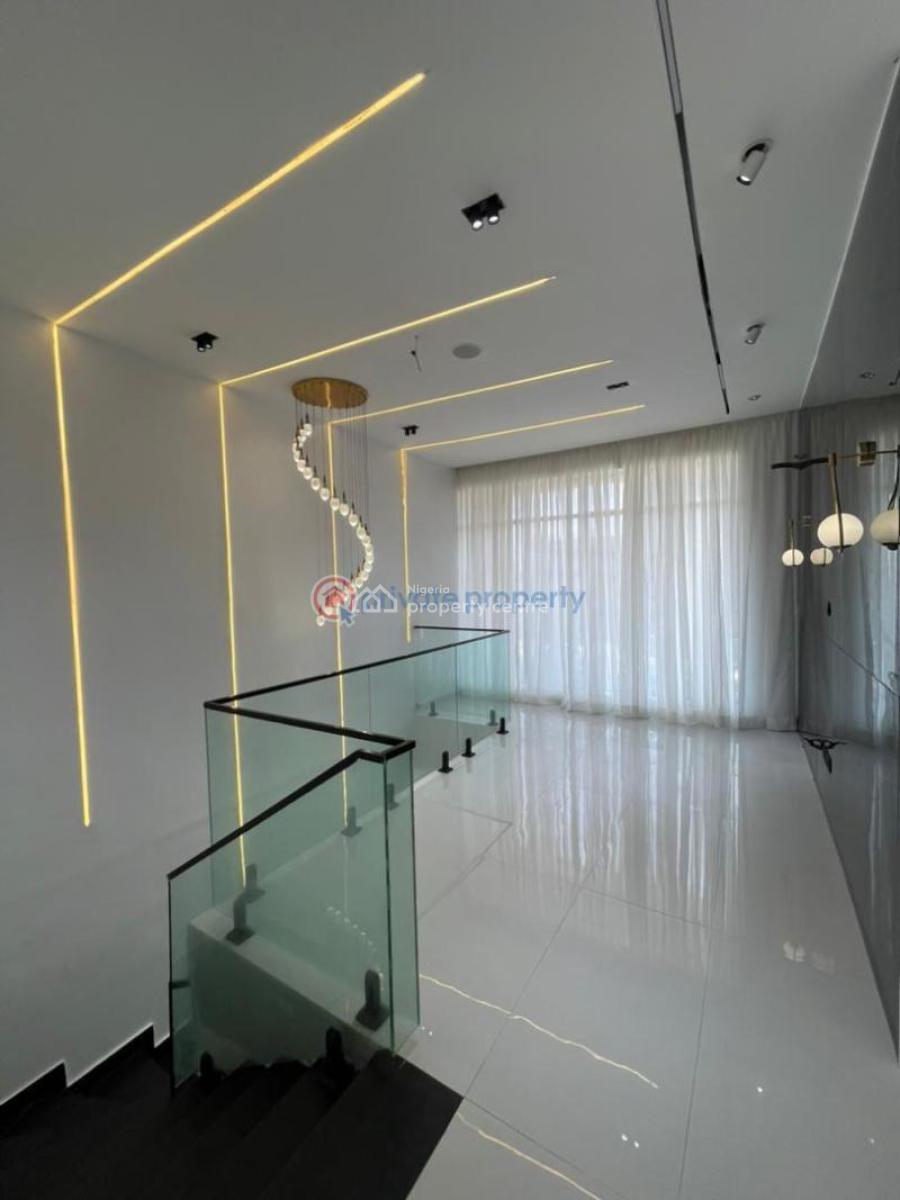 5-bed Luxury Modern Smart House (self Compound), Lekki Phase I, Lekki Phase 1, Lekki, Lagos, Terraced Duplex for Rent