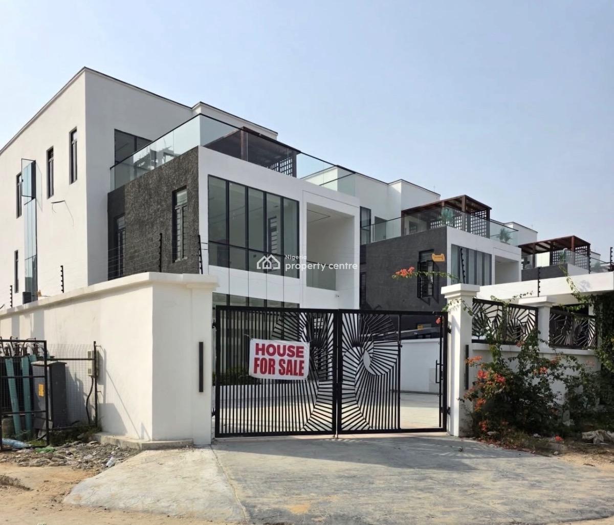 5-bed Luxury Mansion with Pool, Lekki Phase 1, Lekki, Lagos, Detached Duplex for Sale