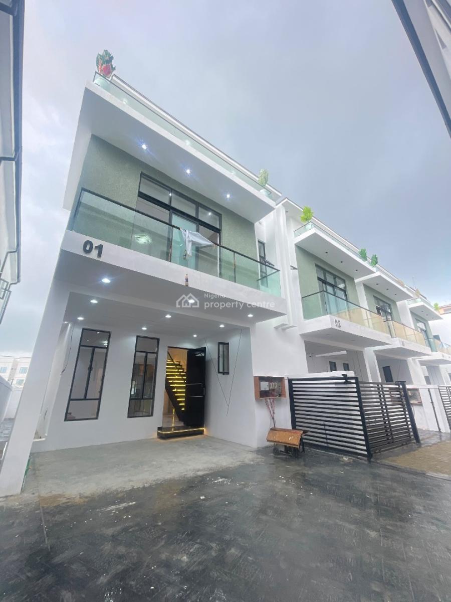 Spacious 4 Bedroom Semi Detached Duplex with Detailed Finishing, Ikota, Lekki, Lagos, Semi-detached Duplex for Sale