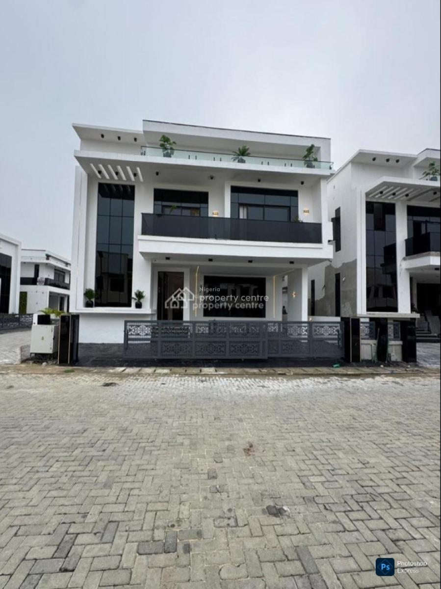 5-bed Luxury Contemporary Style Mansion, Lekki Conservation Centre, Chevron, Lekki, Lagos, Detached Duplex for Sale