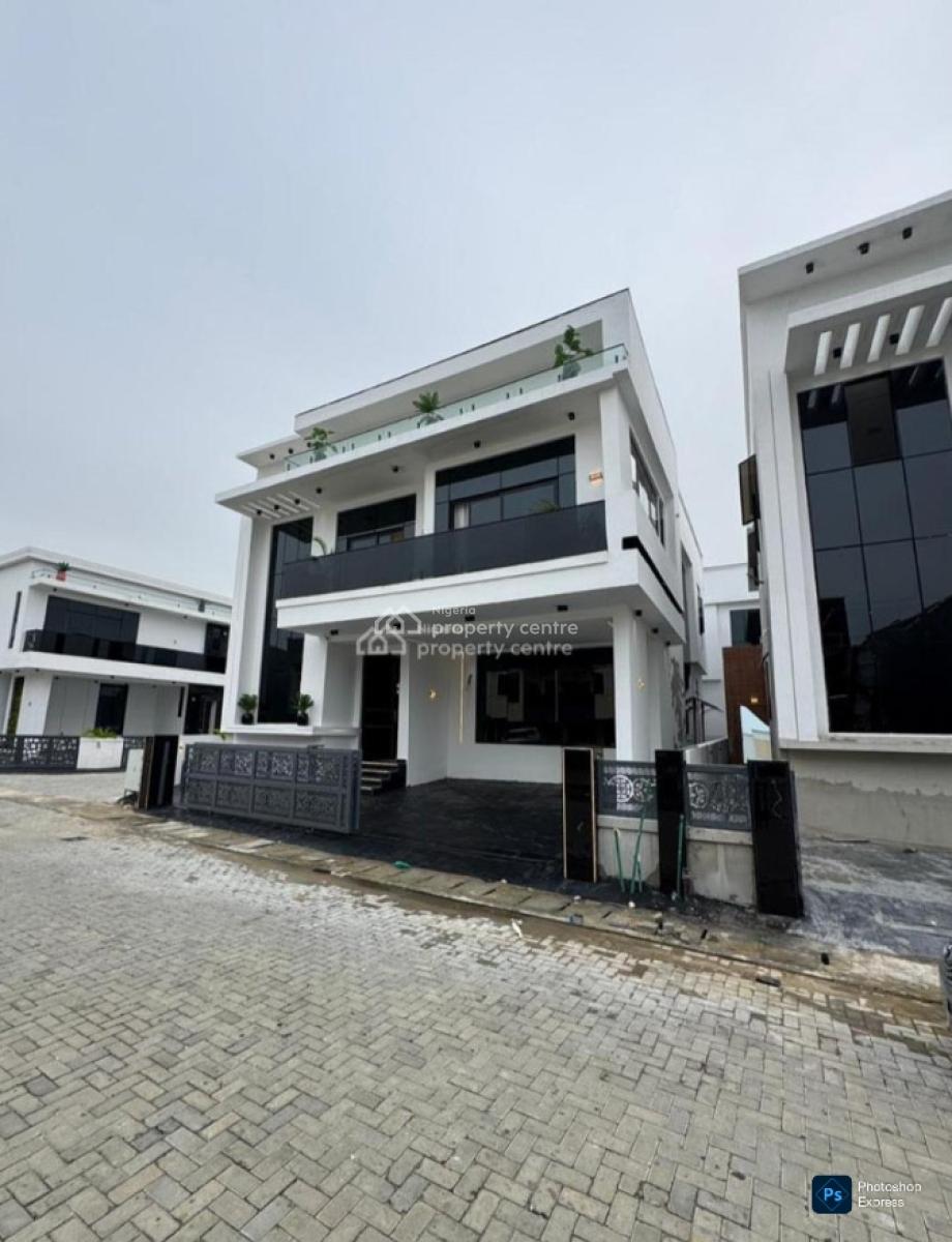 5-bed Luxury Contemporary Style Mansion, Lekki Conservation Centre, Chevron, Lekki, Lagos, Detached Duplex for Sale