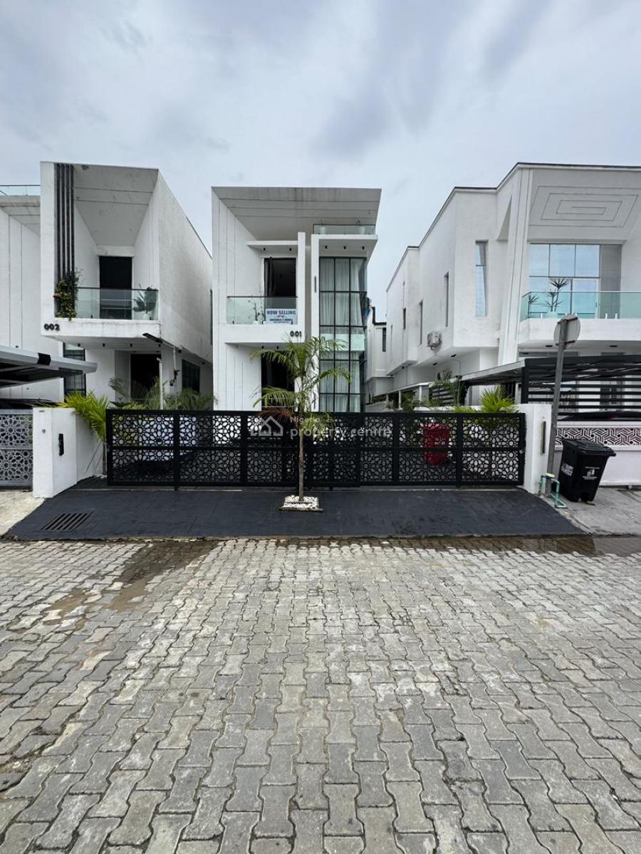 Furnished Luxury 5  Bedroom Detached Duplex with Swimming Pool ,bq, Chevron, Lekki, Lagos, Detached Duplex for Sale