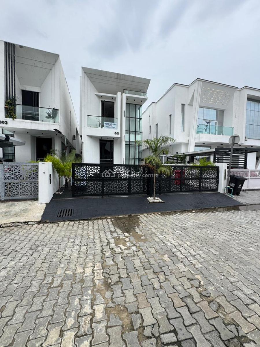 Furnished Luxury 5  Bedroom Detached Duplex with Swimming Pool ,bq, Chevron, Lekki, Lagos, Detached Duplex for Sale