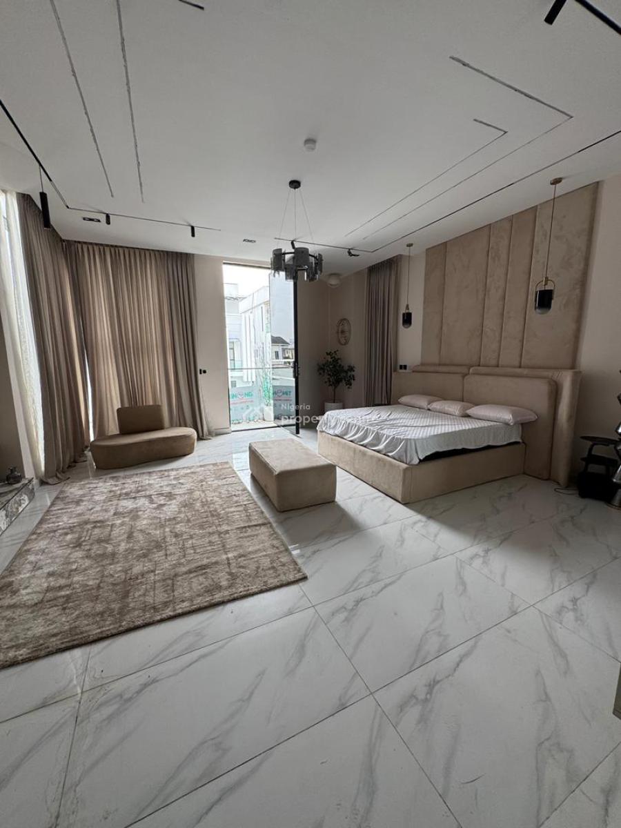 Furnished Luxury 5  Bedroom Detached Duplex with Swimming Pool ,bq, Chevron, Lekki, Lagos, Detached Duplex for Sale