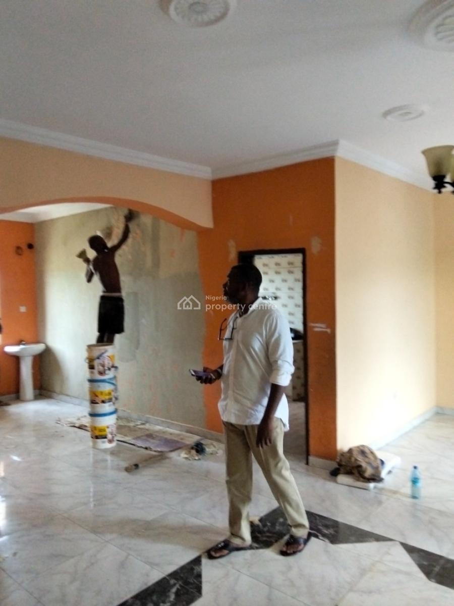 Executive 3 Bedroom Flat with Pop Finishing, Off Victor Olaleye Street Obawole Ogba Ifako Ijaya Lga, Ogba, Ikeja, Lagos, Flat / Apartment for Rent
