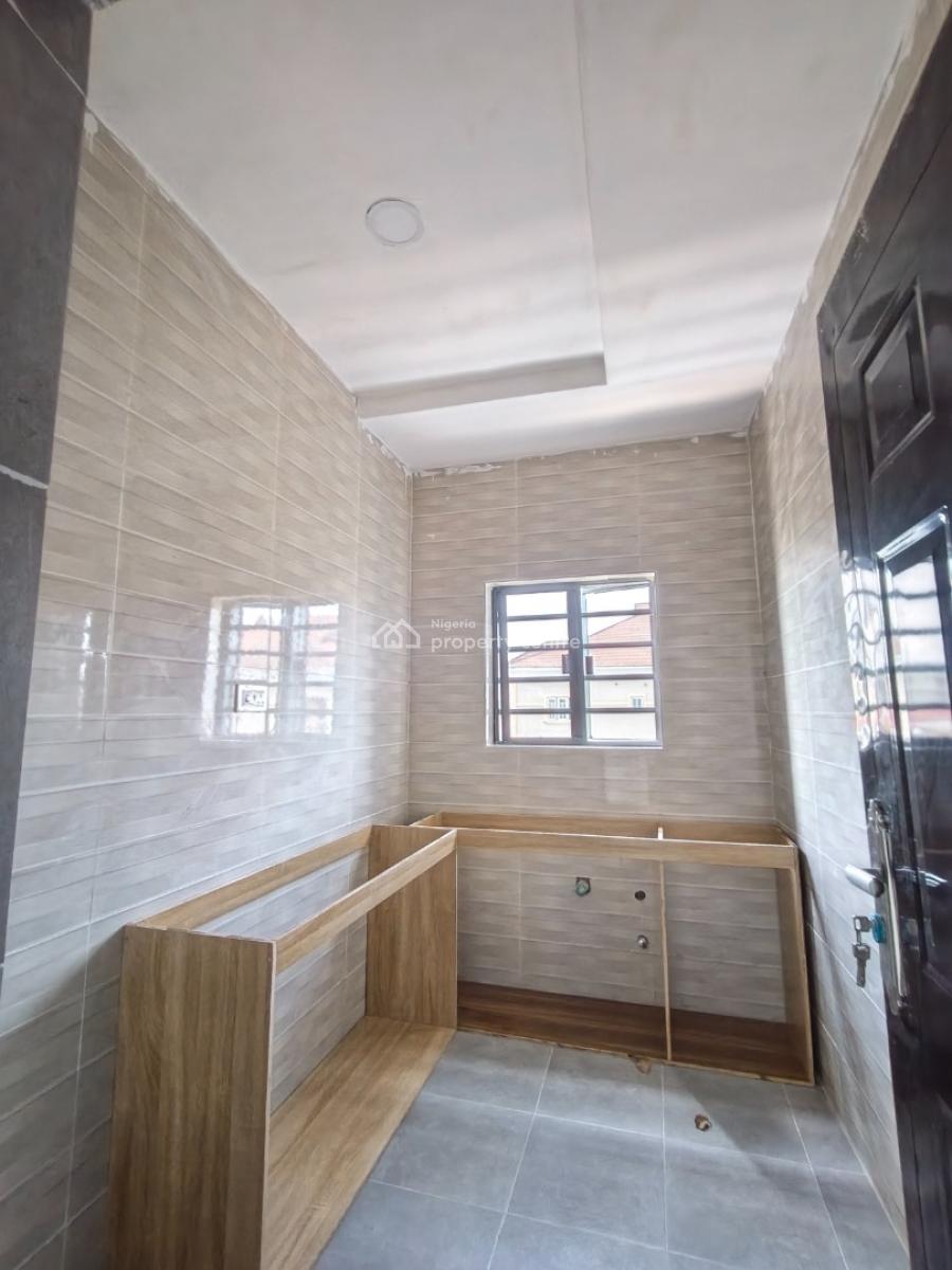 Smart Spacious Newly Built Mini Flat (room and Parlor) Upstairs, in Estate at Ogombo Abraham Adesanya Axis, Ajah Lagos., Ajah, Lagos, Mini Flat (room and Parlour) for Rent