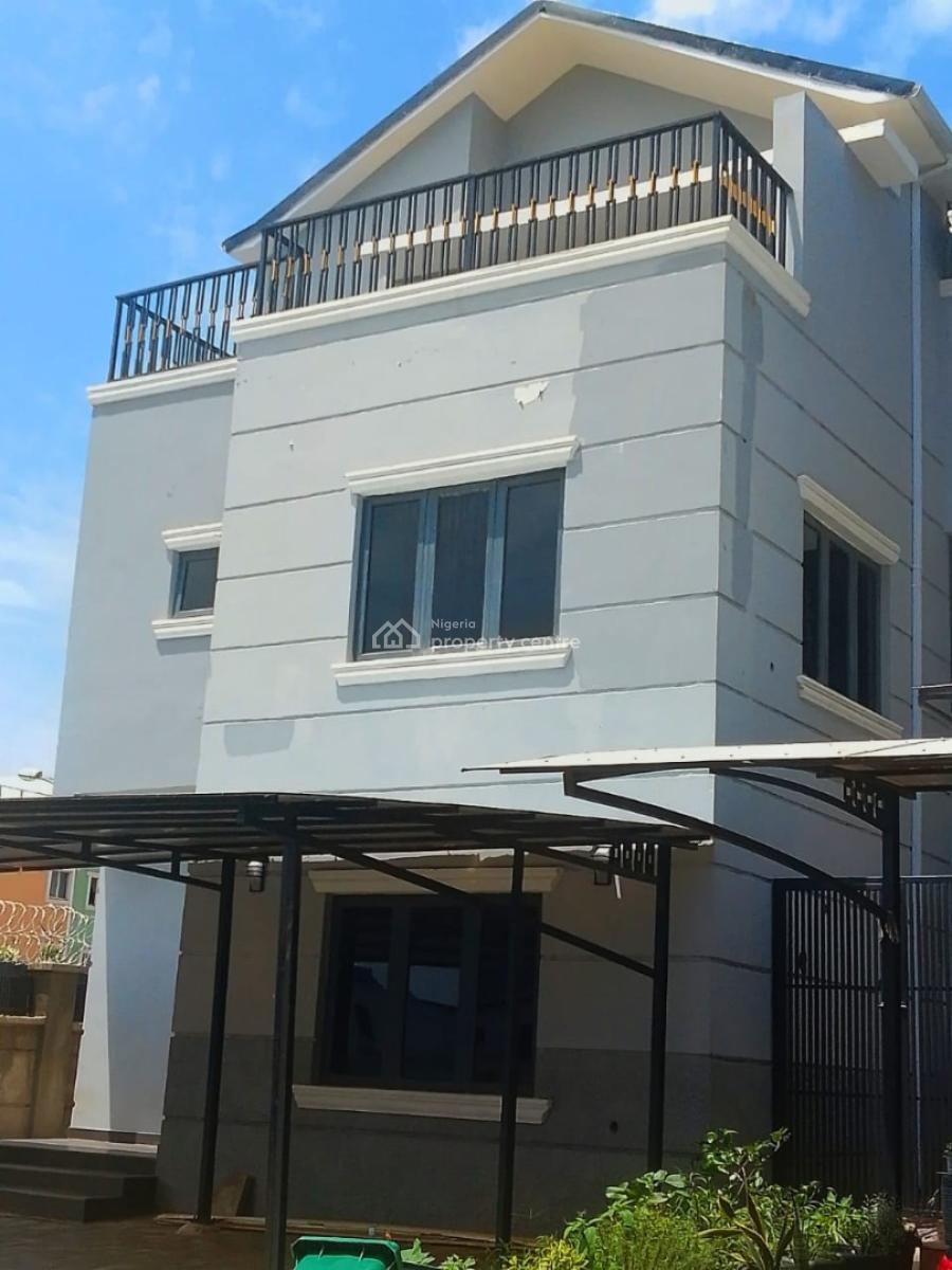 Luxury 5 Bedroom Terrace Duplex with Bq, Wuye, Abuja, Terraced Duplex for Rent