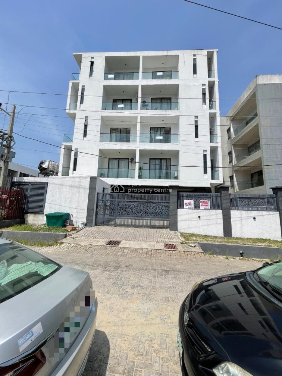 2 Bedroom Semi Furnished Flat with Elevator, Spa Road, Ikate Lagos, Ikate, Lekki, Lagos, Flat / Apartment for Rent
