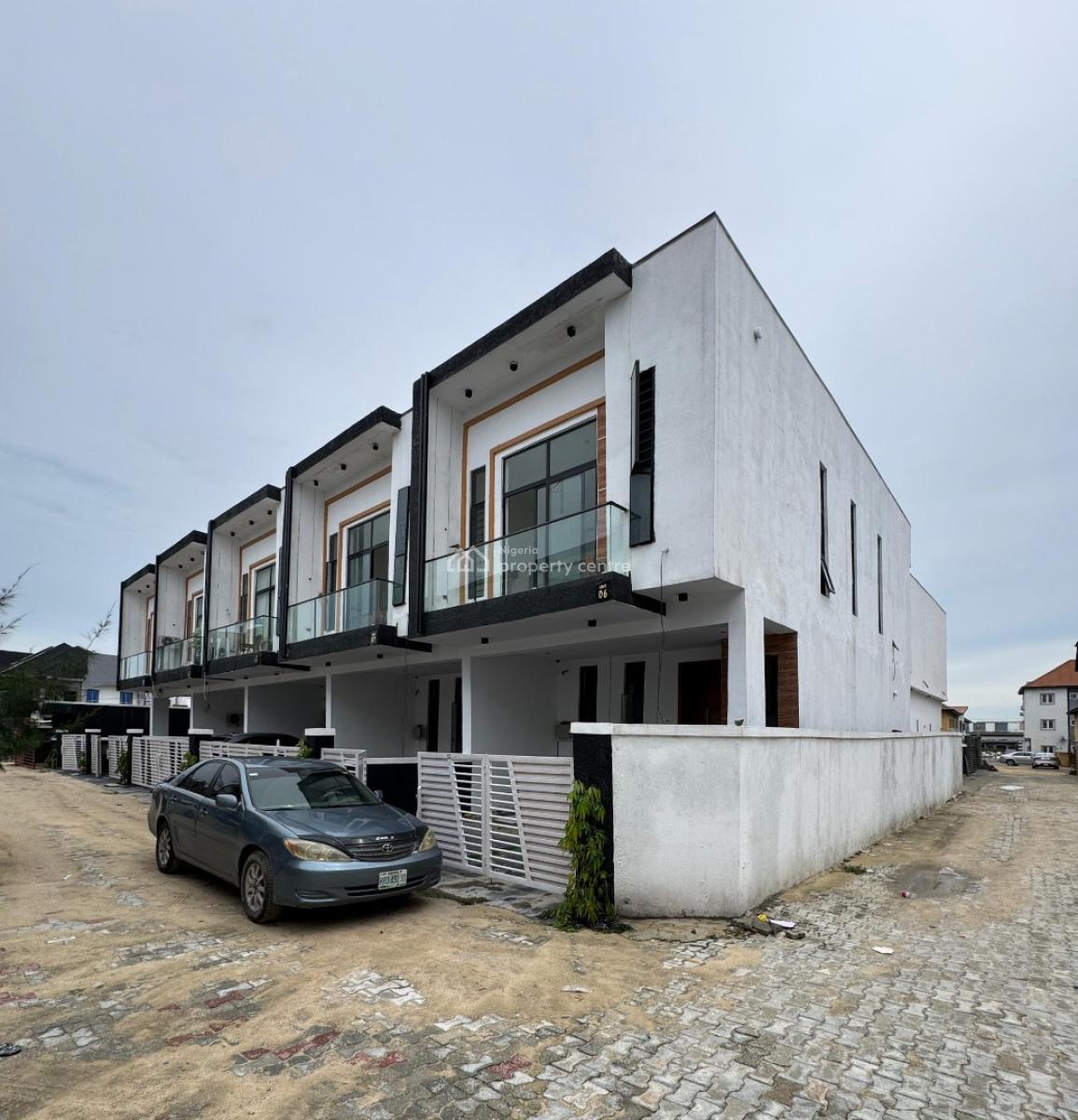 Lovely 4 Bedroom Terraced  Duplex with a Bq in a Secured Estate., Ikota, Lekki, Lagos, Terraced Duplex for Sale