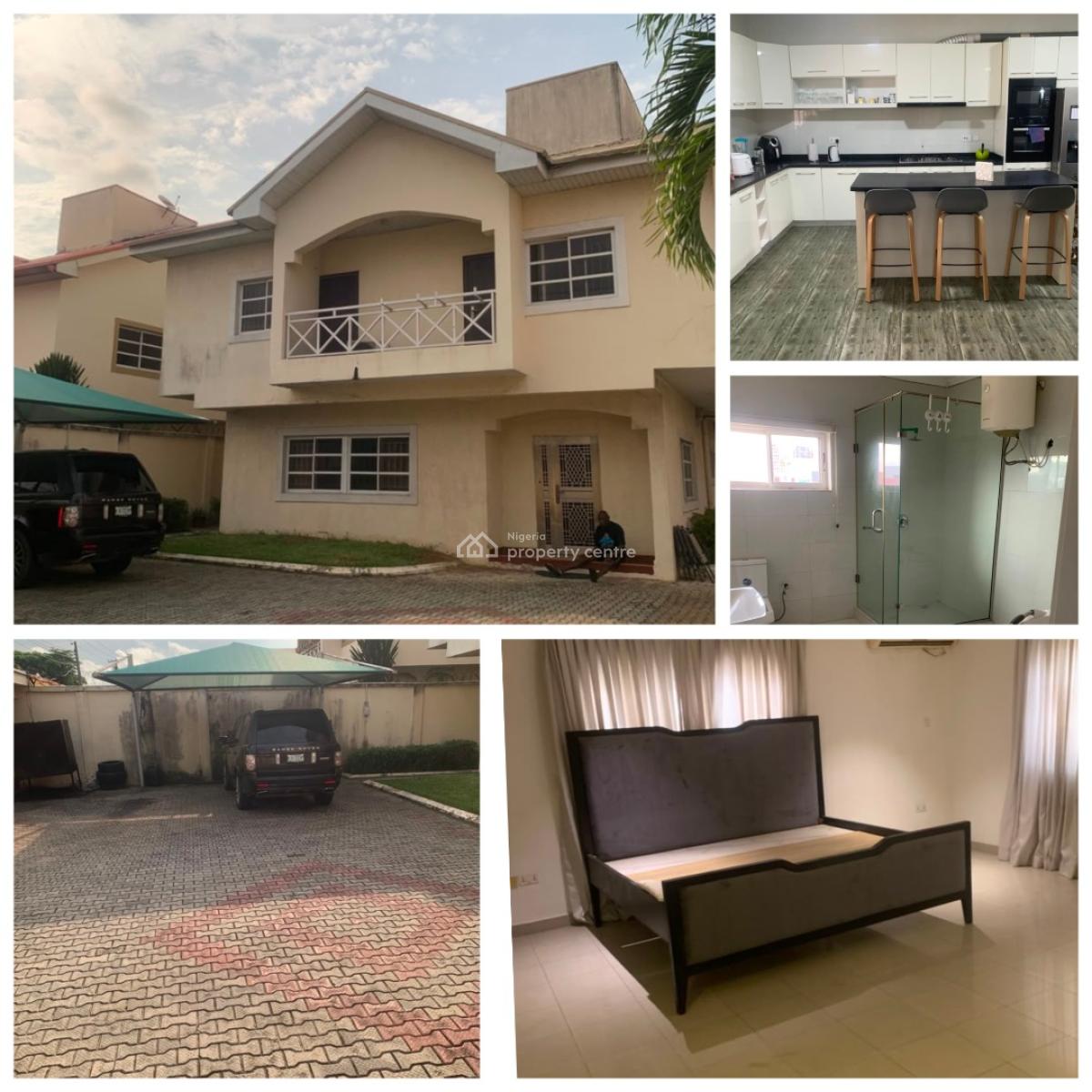 Renovated Detached 5-bedroom House with 2-room Boys Quarters (bq), Olamijiyun Avenue, Parkview Estate, Ikoyi, Lagos, Parkview, Ikoyi, Lagos, Detached Duplex for Rent