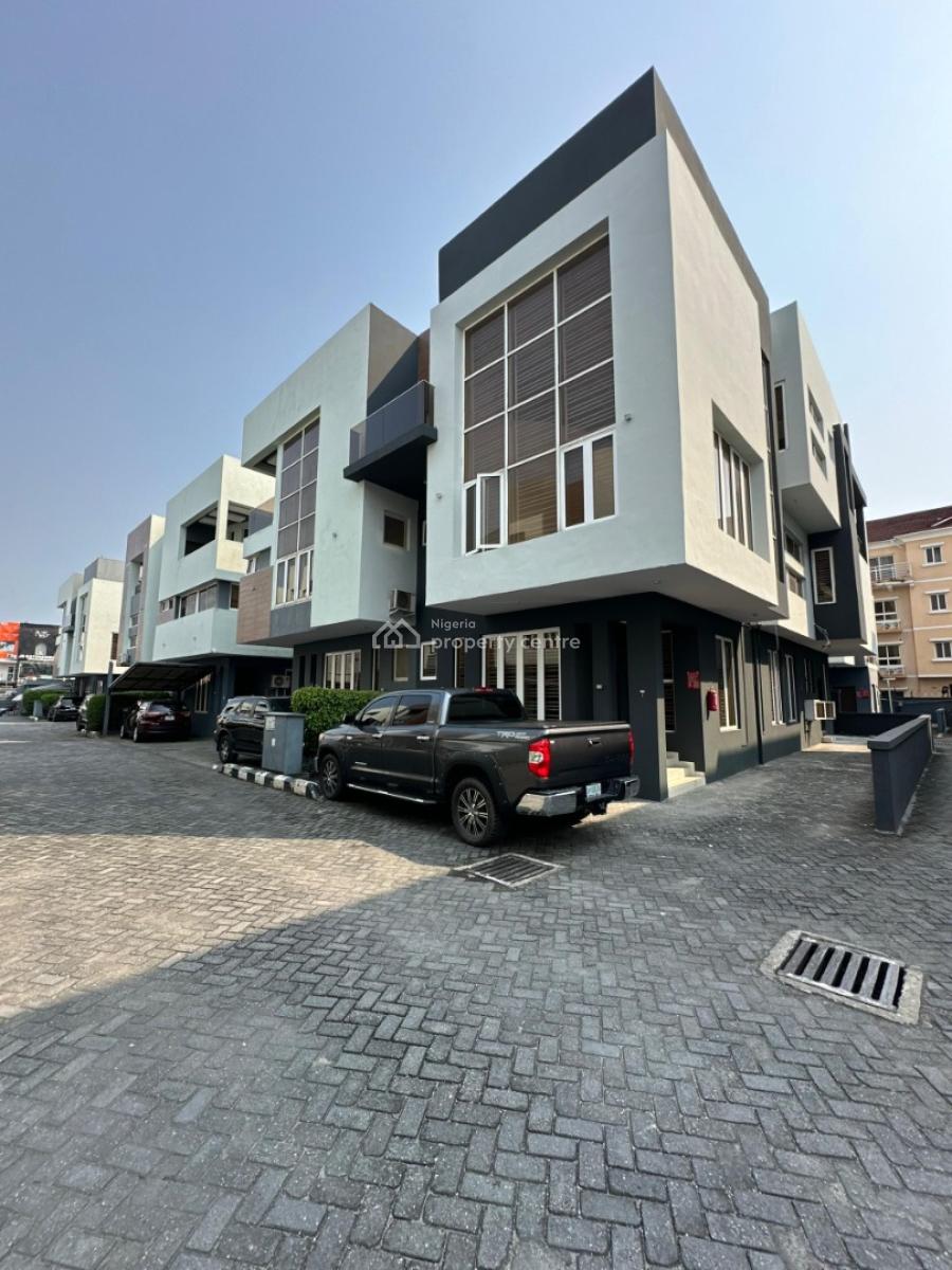 Luxury 4bedroom Semi Detached House, Osapa, Lekki, Lagos, Semi-detached Duplex for Sale