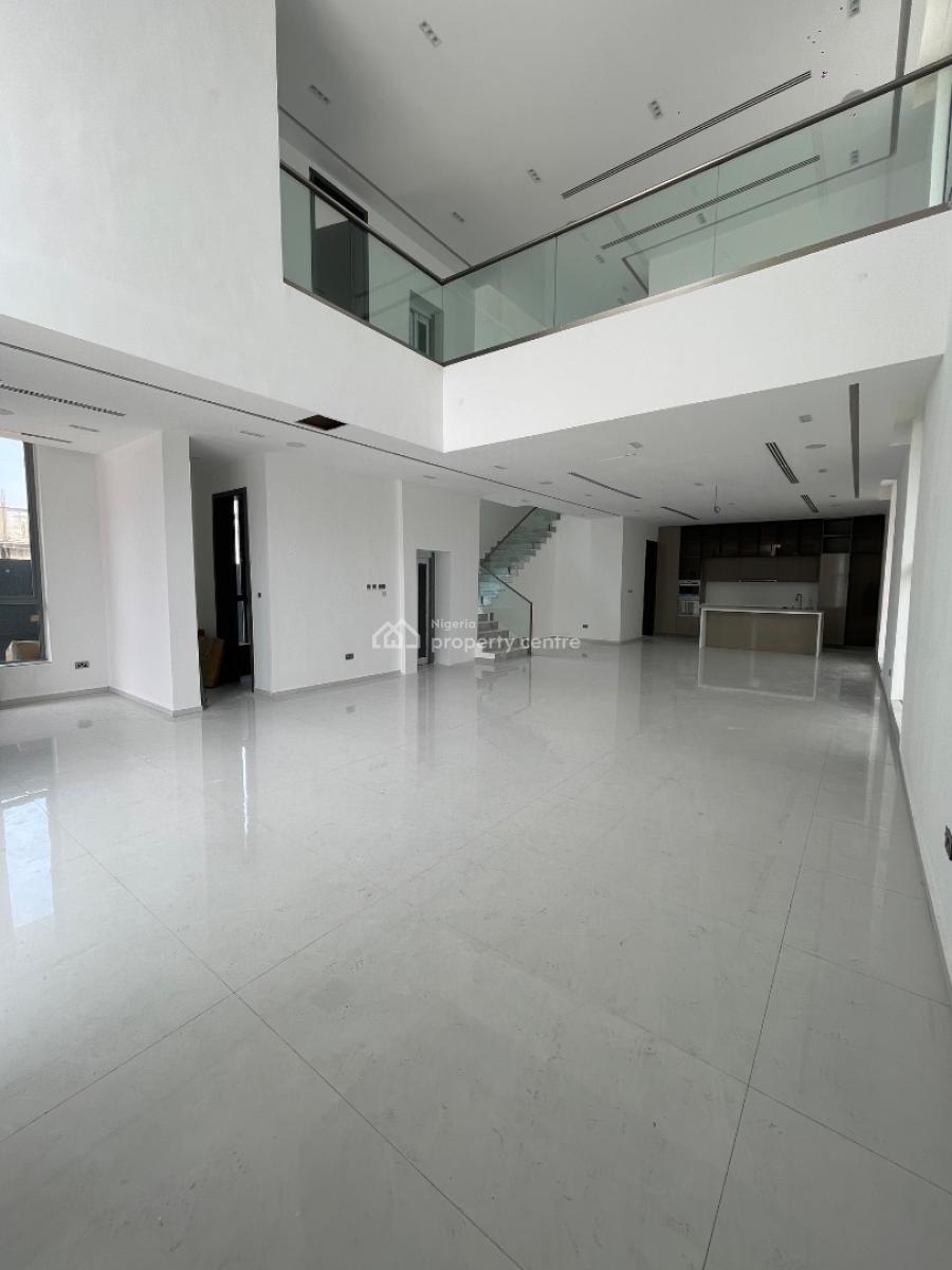 Luxury 5 Bedroom Duplex with Elevator, Study Room, Pool Penthouse, Banana Island, Ikoyi, Lagos, Detached Duplex for Sale