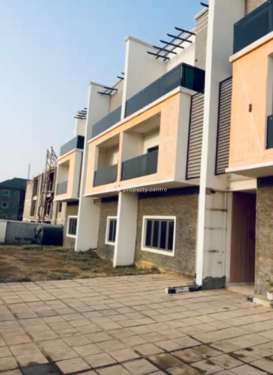 Standard 4-bedroom Terrace, Close to Berger Clinic, Life Camp, Abuja, Terraced Duplex for Sale