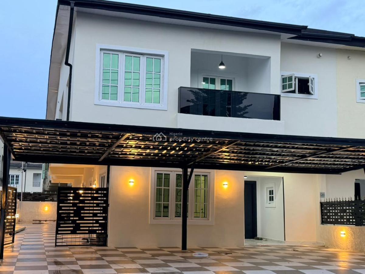 Available 4bedroom Duplex with Extra Bq ...., Lekki Garden Abraham Adesanya Lagos…, Lekki Expressway, Lekki, Lagos, Terraced Duplex for Sale