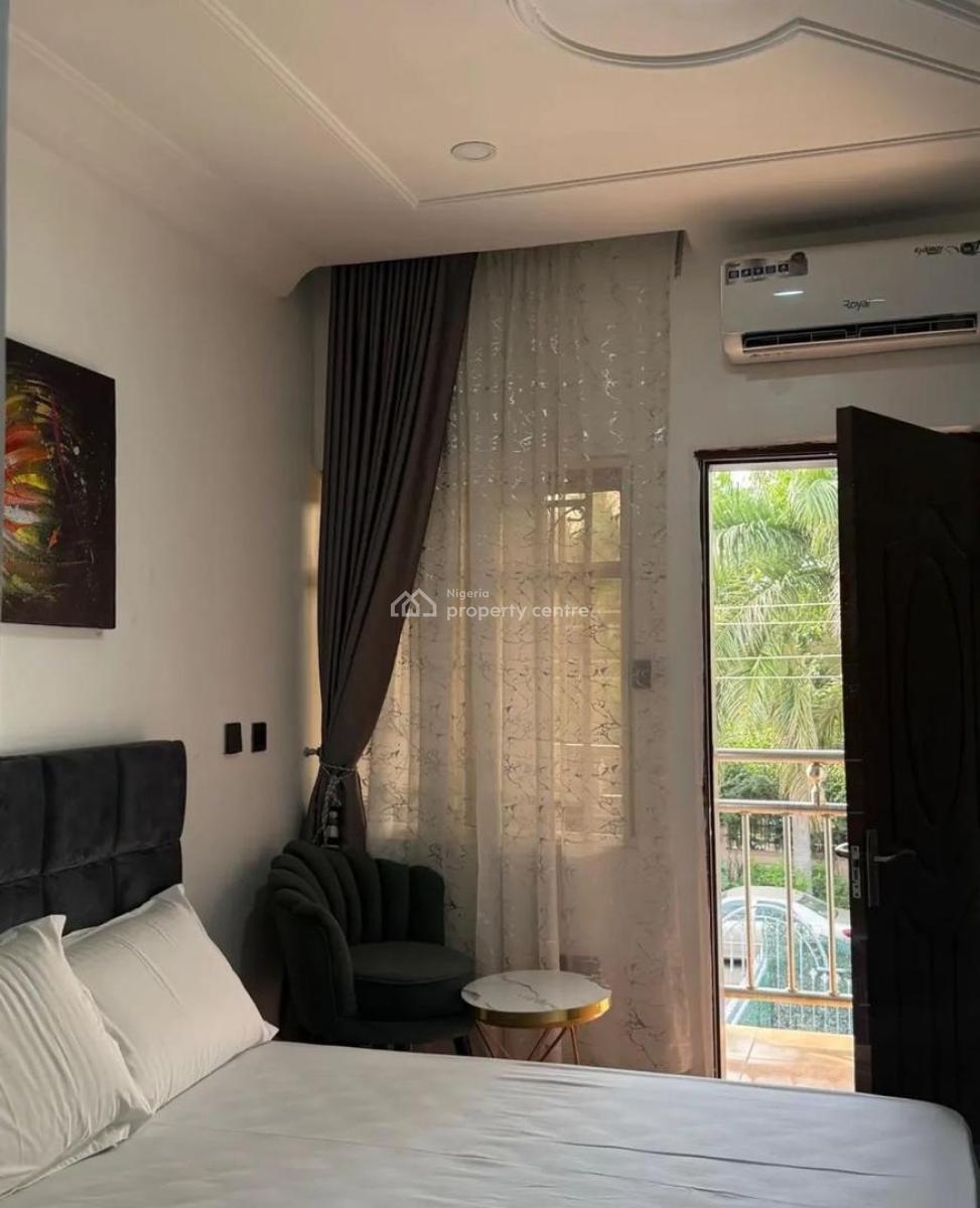 4 Bedroom Furnished Terrace Duplex with Bq, Own Compound, Asokoro District, Abuja, Terraced Duplex for Rent