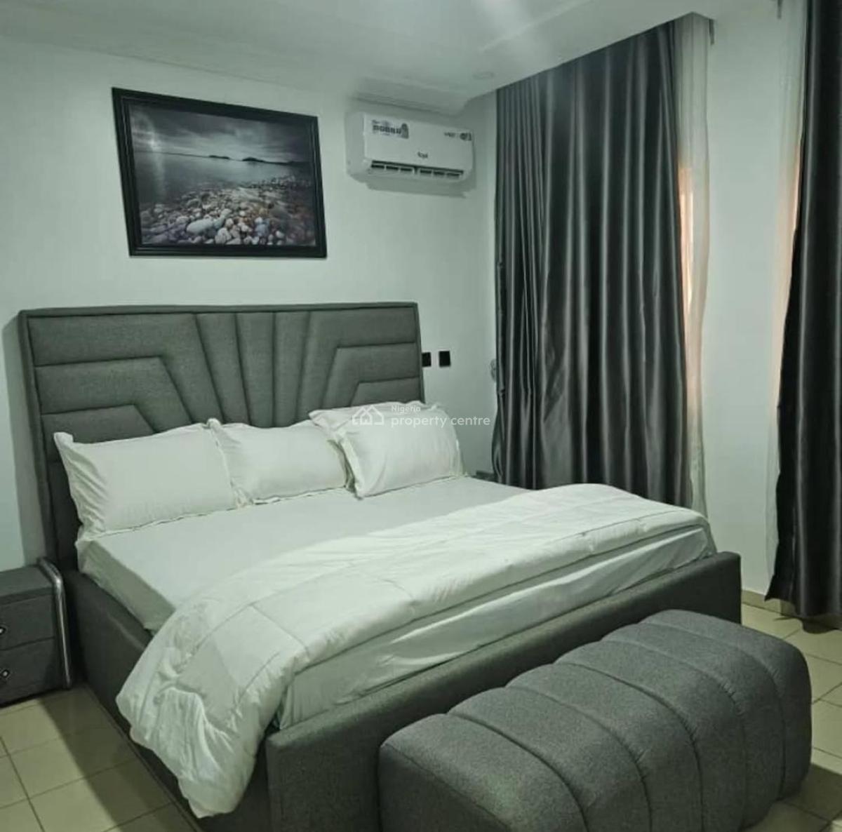 4 Bedroom Furnished Terrace Duplex with Bq, Own Compound, Asokoro District, Abuja, Terraced Duplex for Rent