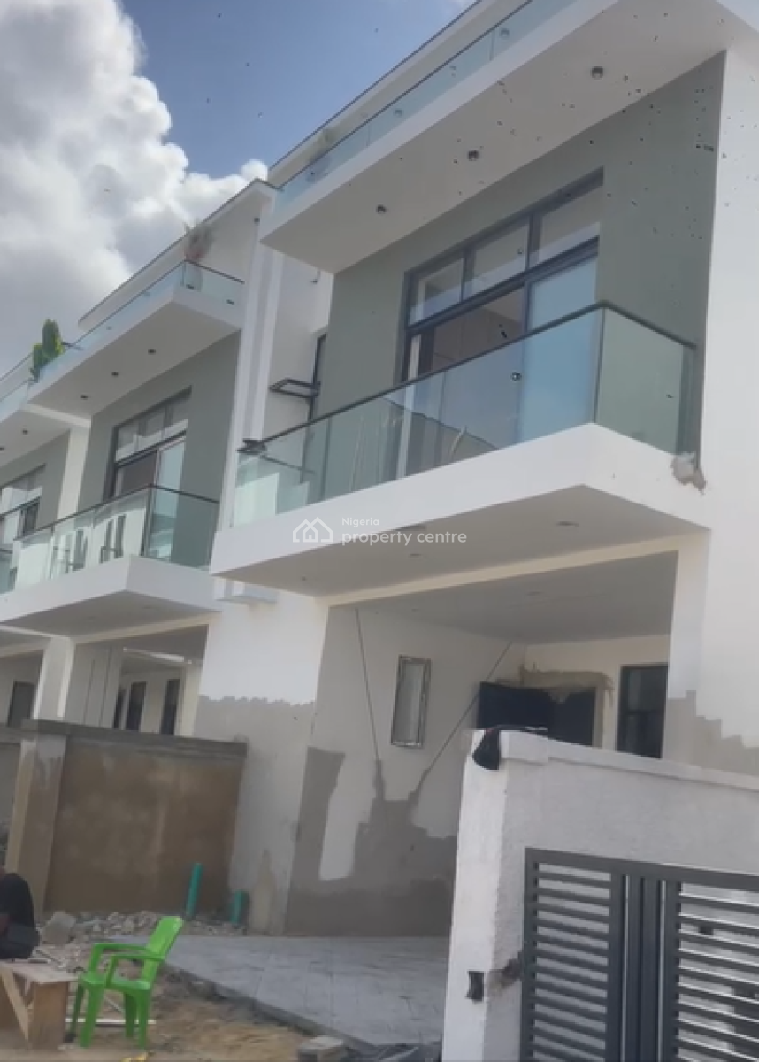 Newly Built 4-bedroom Semi-detached Duplex with Bq and Fitted Kitchen, Ikota, Lekki, Lagos, Semi-detached Duplex for Sale