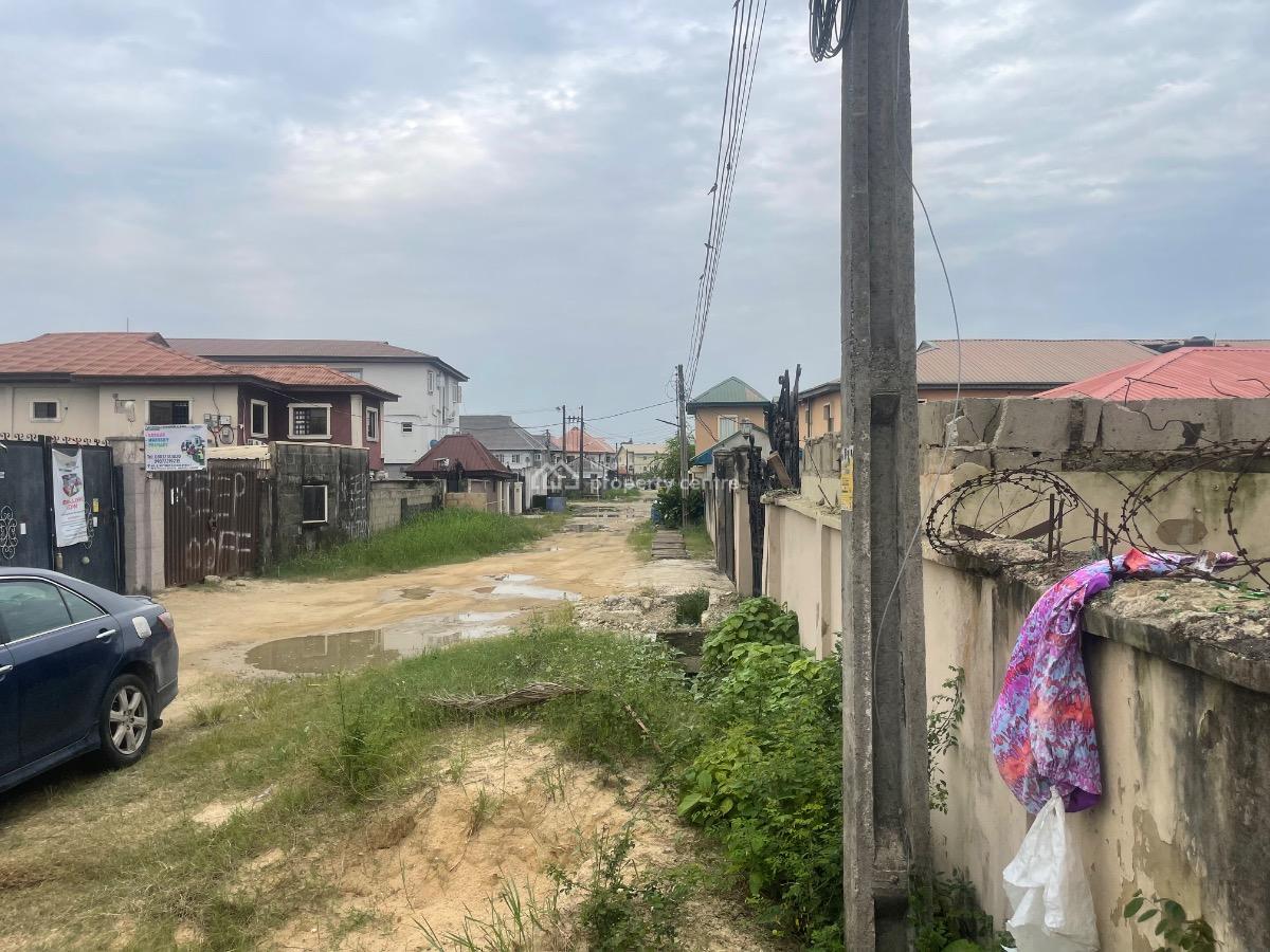 Well  Fenced and Gated Plot of Land, Peace Vile Estate, Badore, Ajah, Lagos, Residential Land for Sale