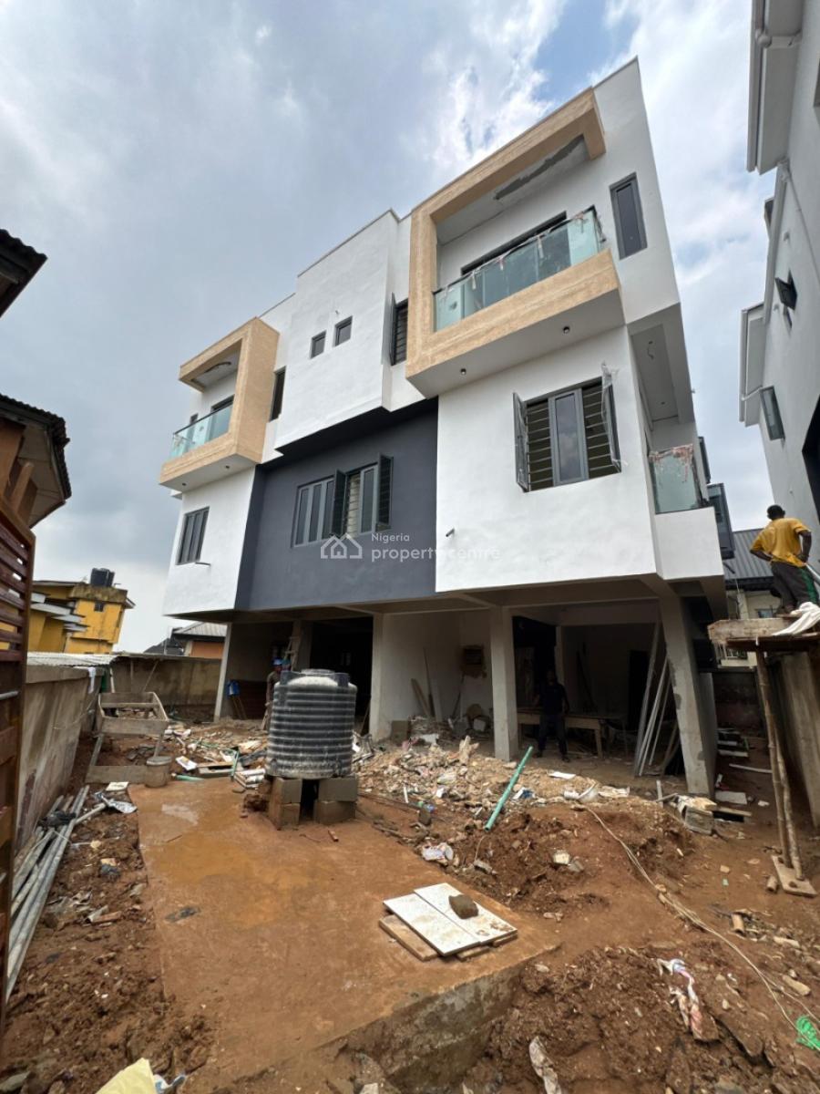 4-bedroom Semi-detached Duplex + Room Bq with a Sense of Space, Maryland, Lagos, Semi-detached Duplex for Sale