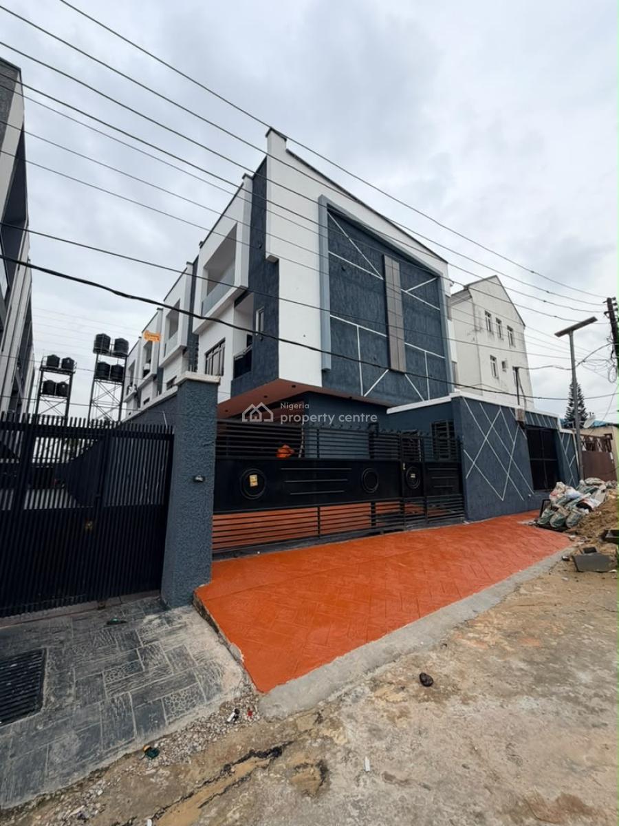 Architecturally Designed 4-bedroom Duplex with Bq in an Estate, Opebi, Architecturally Designed 4-bedroom Duplex with Bq in an Estate, Opebi, Ikeja, Lagos, Terraced Duplex for Sale