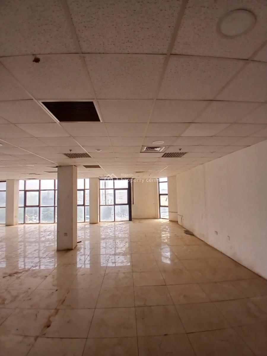 150sqms Serviced Office Space with Acs , Elevator & Central Generator, Central Business District, Abuja, Office Space for Rent