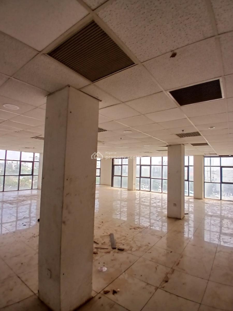 150sqms Serviced Office Space with Acs , Elevator & Central Generator, Central Business District, Abuja, Office Space for Rent