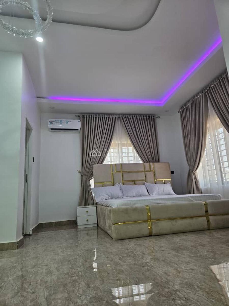 Luxury Furnished 3 Bedroom Semidetached Alone in a Compound, Fo1 Layout, Kubwa, Abuja, Semi-detached Duplex for Rent