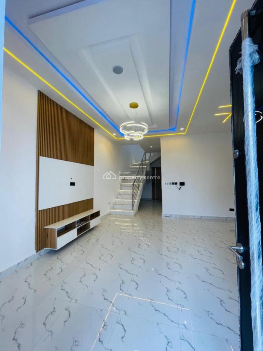 Luxury Newly Built All En-suite 4-bedroom with Bq, Abraham Adesanya, Ajah, Lagos, Semi-detached Duplex for Sale