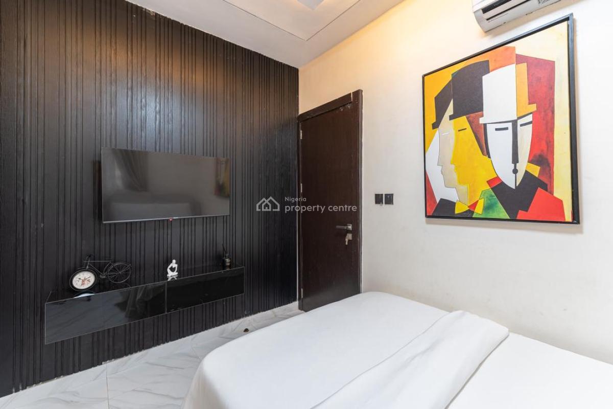 Luxury 2 Bedroom Apartment with Swimming Pool and Gymnasium, Play Ground, Starlink, Smart Lock, Ikate, Lekki, Lagos, Flat / Apartment Short Let
