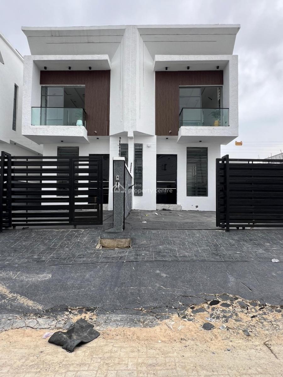 Contemporary 4 Bedroom Semi Detached Duplex, Ikota, Lekki, Lagos, Semi-detached Duplex for Sale