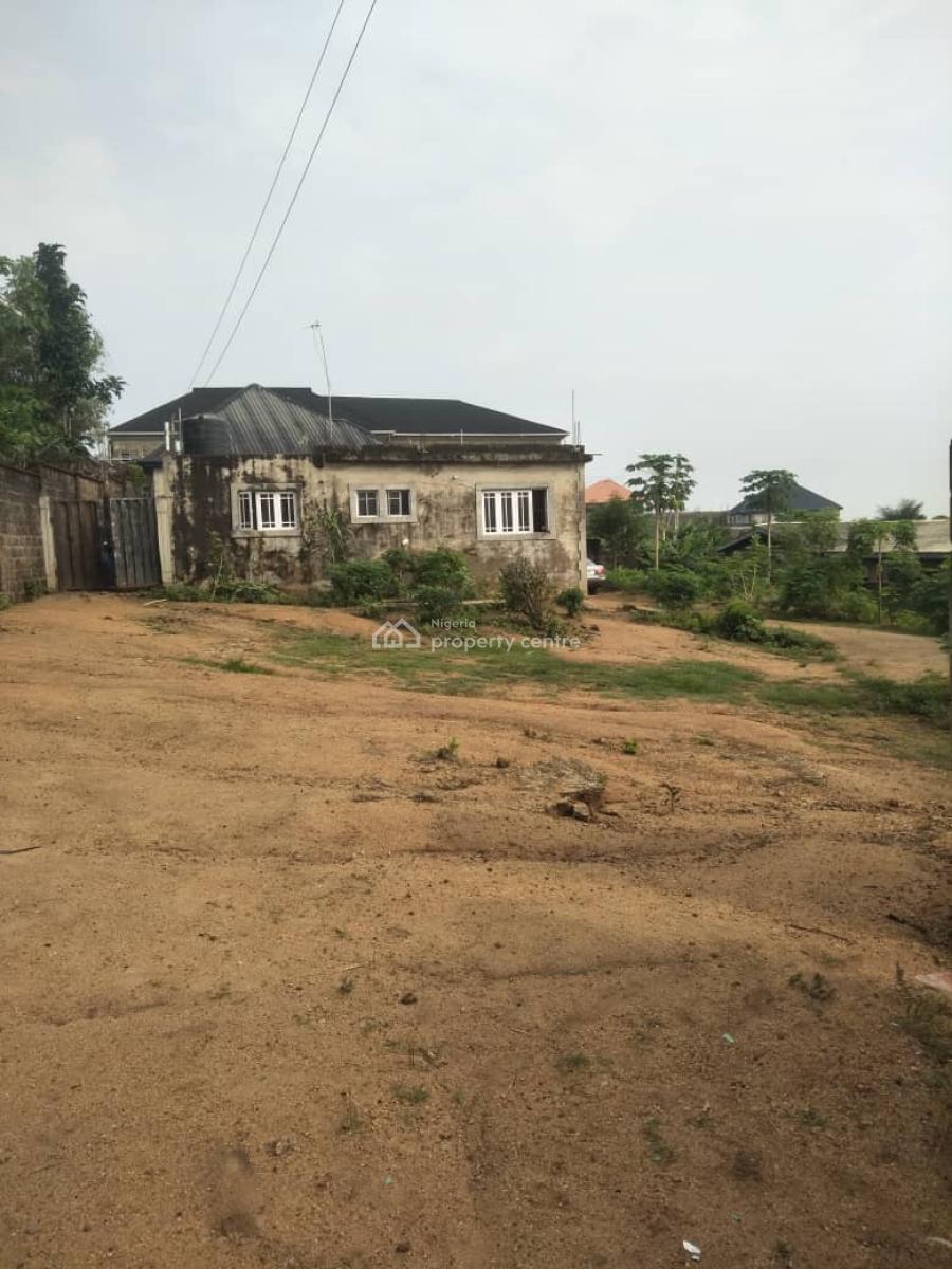 2 Bedroom Bungalow on One Plot & Half, Short Drive From Arepo Bus Stop, Olowofela Oke Afa, Magboro, Ogun, Detached Bungalow for Sale