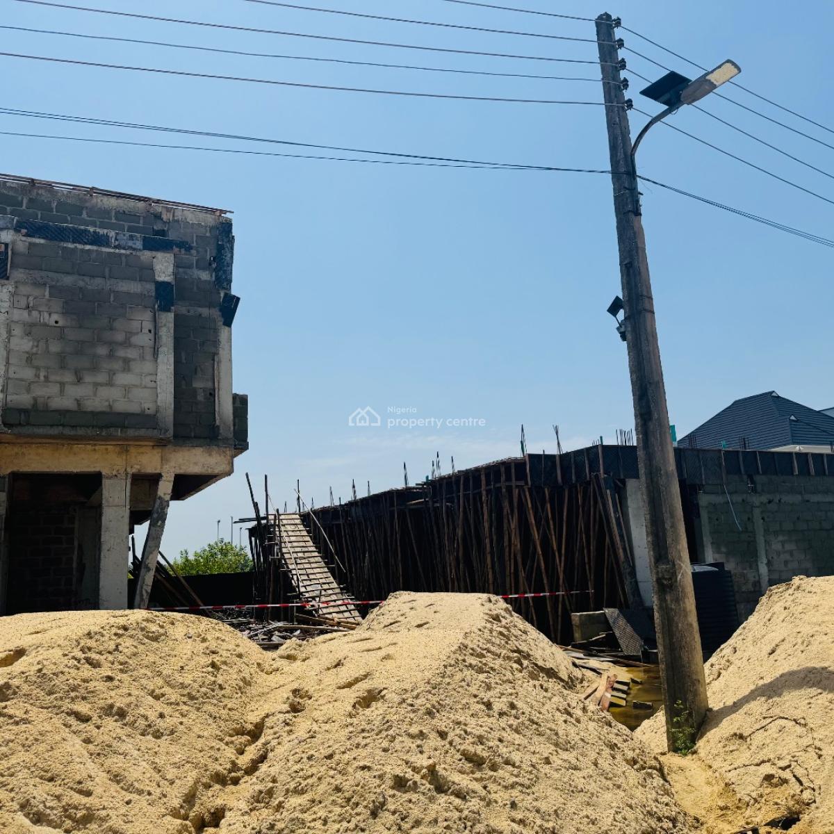 Luxury 3 Bedroom Terrace Duplex Plus Studio Apartment, Atican Beachview Estate, Ajah, Lagos, Terraced Duplex for Sale