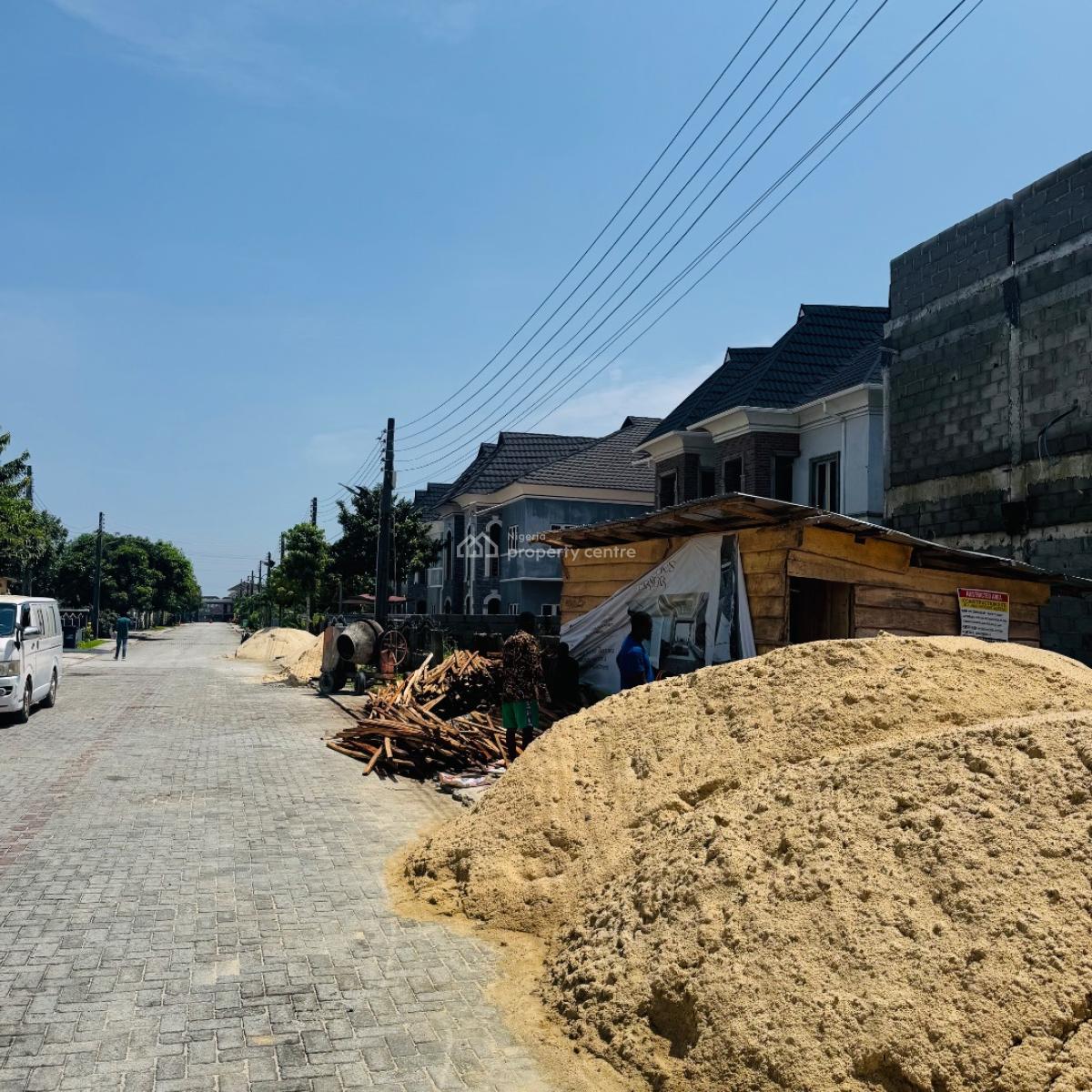 Luxury 3 Bedroom Terrace Duplex Plus Studio Apartment, Atican Beachview Estate, Ajah, Lagos, Terraced Duplex for Sale