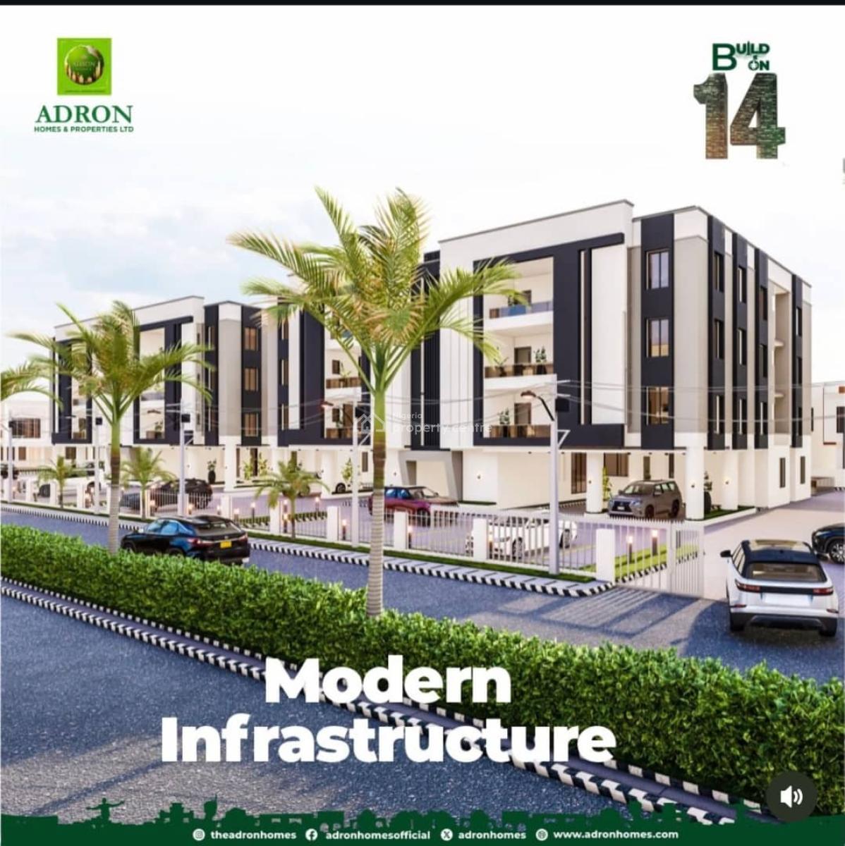 Ikorodu, Central Parks & Gardens Estate Phase 1 Opposite The Famous Almat Farm, Kuje, Abuja, Terraced Duplex for Sale