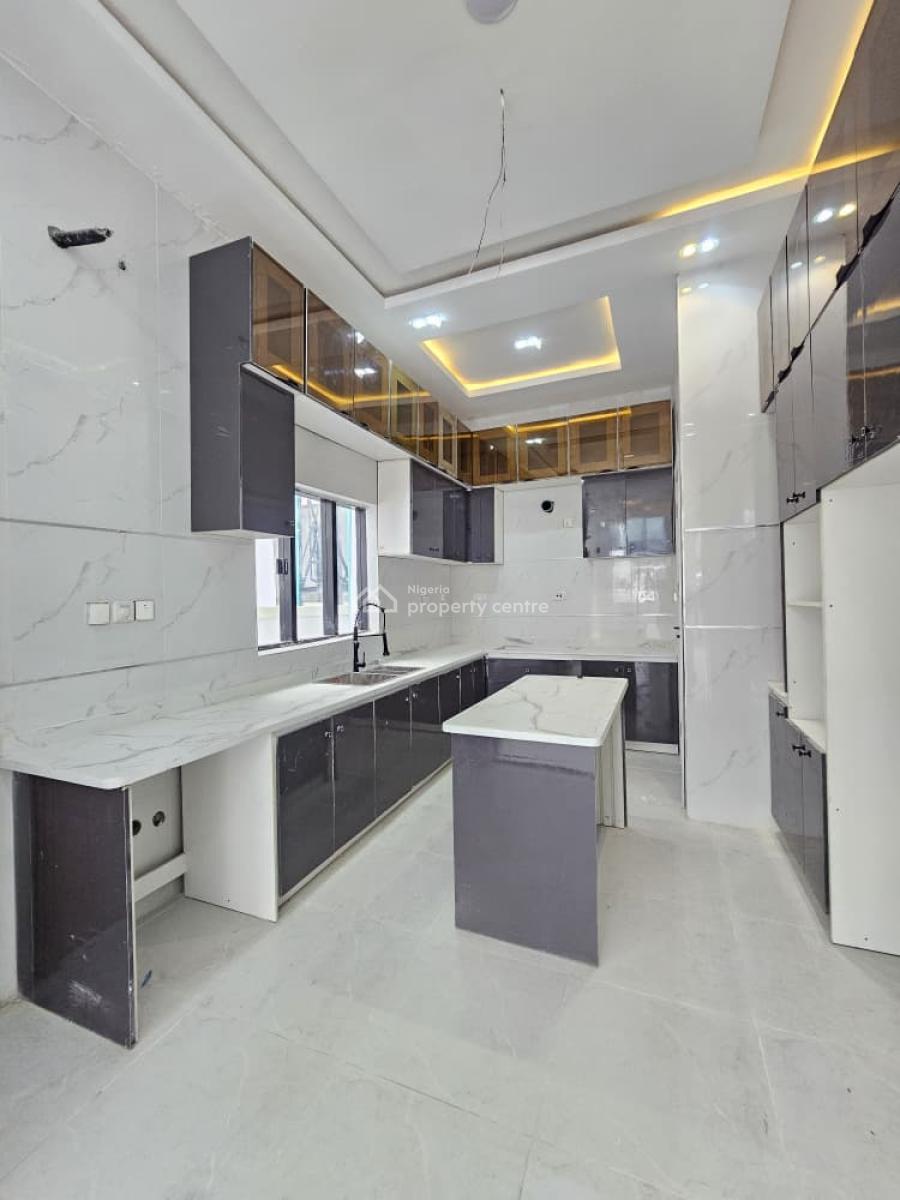 Brand New 4-bedroom Fully Detached Duplex with Bq & Swimming Pool, Chevron, Lekki, Lagos, Detached Duplex for Sale