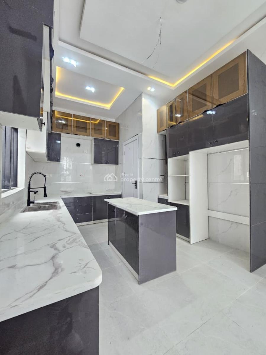 Brand New 4-bedroom Fully Detached Duplex with Bq & Swimming Pool, Chevron, Lekki, Lagos, Detached Duplex for Sale