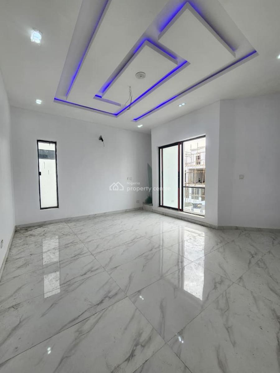 Brand New 4-bedroom Fully Detached Duplex with Bq & Swimming Pool, Chevron, Lekki, Lagos, Detached Duplex for Sale