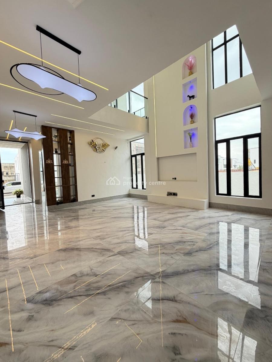 Standard 5bedroom Semi Detached Duplex with Pool,bq,cinema in an Estat, Lekki Phase 1, Lekki, Lagos, Semi-detached Duplex for Sale