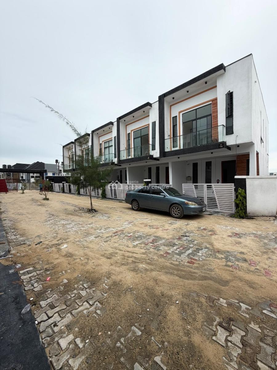 Exquisite Well Built 4 Bedroom Terrace Duplex with Bq, Ikota, Lekki, Lagos, Terraced Duplex for Sale