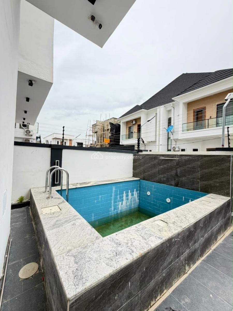 Premium 5 Bedroom Detached Duplex with Pool, Bq, and Cinema in an Esta, in a Secured Estate, Ikota, Lekki, Lagos, Detached Duplex for Sale