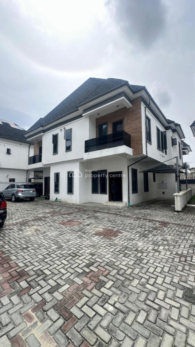 Luxury 4 Bedroom Semi Detached Duplex, Estate Close to Royal Pine, Orchid Road, Lekki Expressway, Lekki, Lagos, Semi-detached Duplex for Rent