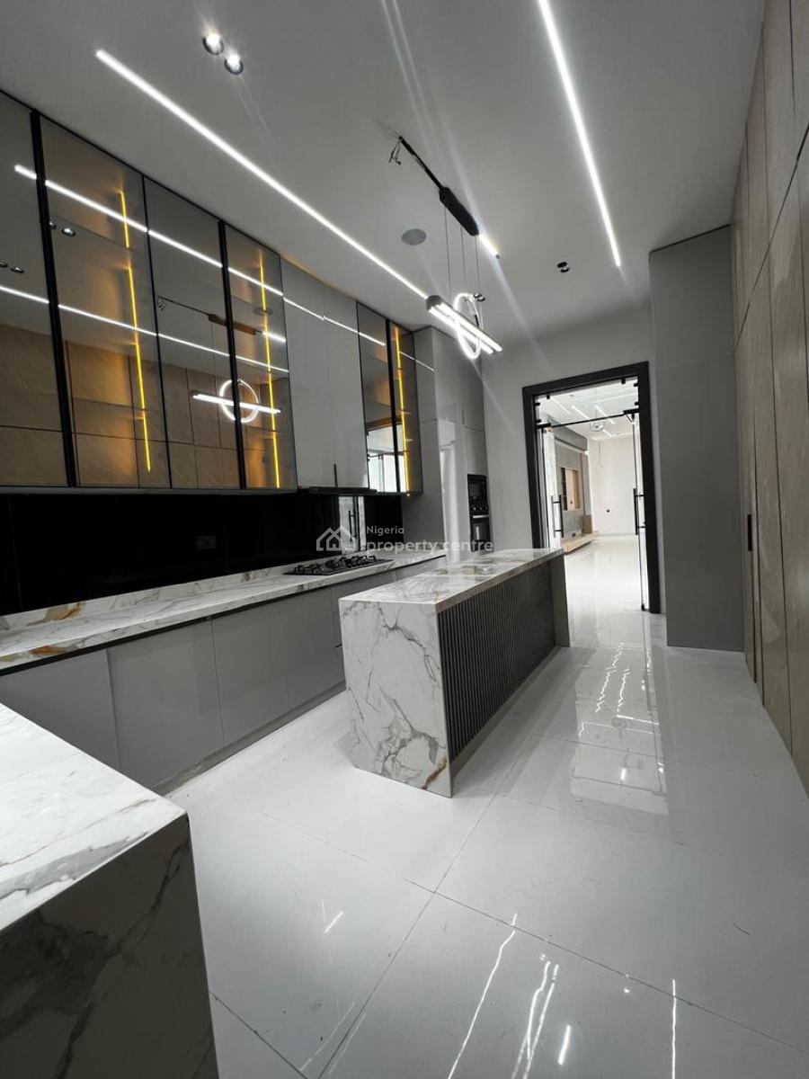 Luxuriously Fitted 5 Bedroom Fully Detached with Pool & Bq, Ajah, Lagos, Detached Duplex for Sale