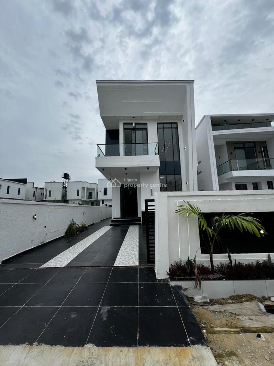 Luxuriously Fitted 5 Bedroom Fully Detached with Pool & Bq, Ajah, Lagos, Detached Duplex for Sale