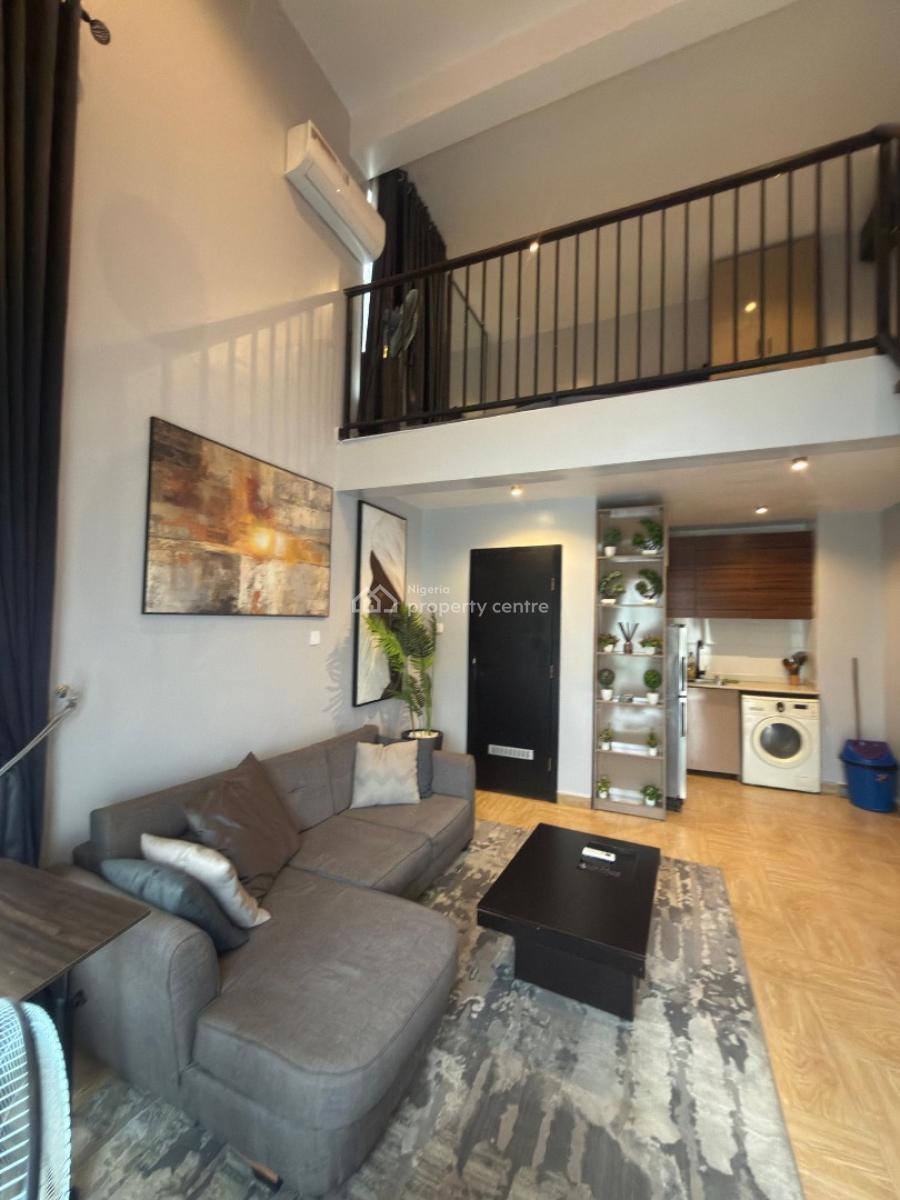 Luxury 1-bedroom Apartment with Rooftop Views, Yaba, Yaba, Lagos, Flat / Apartment Short Let